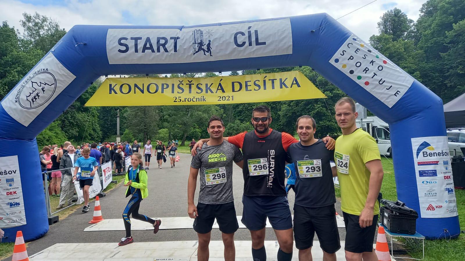Na konopišťské desítce jsme zanechali stopu