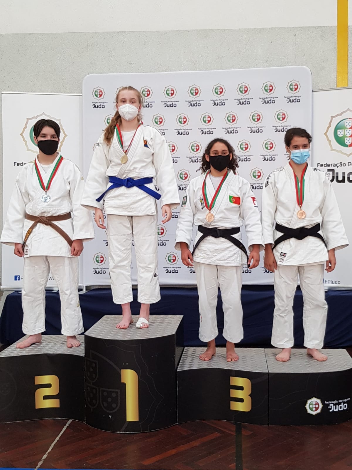 Sára Zitová z USK PRAHA JUDO obsadila 1. místo na MT v Portugalsku