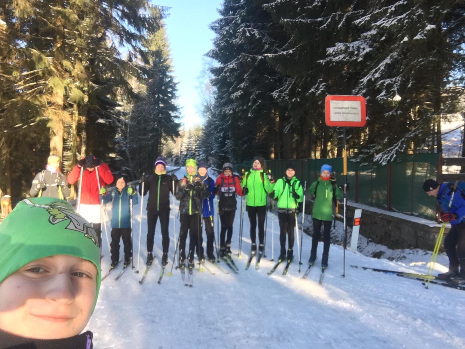 Soustředění ve Vysokém nad Jizerou ve znamení dřiny a boje s chřipkou.
