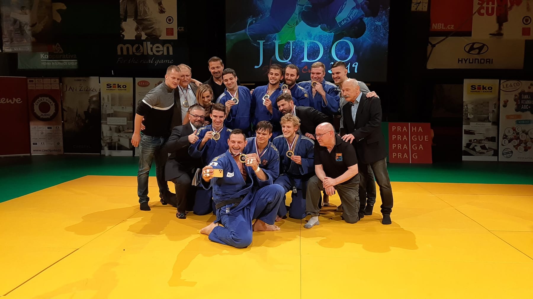 USK PRAHA JUDO VÍTĚZEM EXTRALIGY , TOP KLUBEM ROKU A KLUBEM ROKU 2019