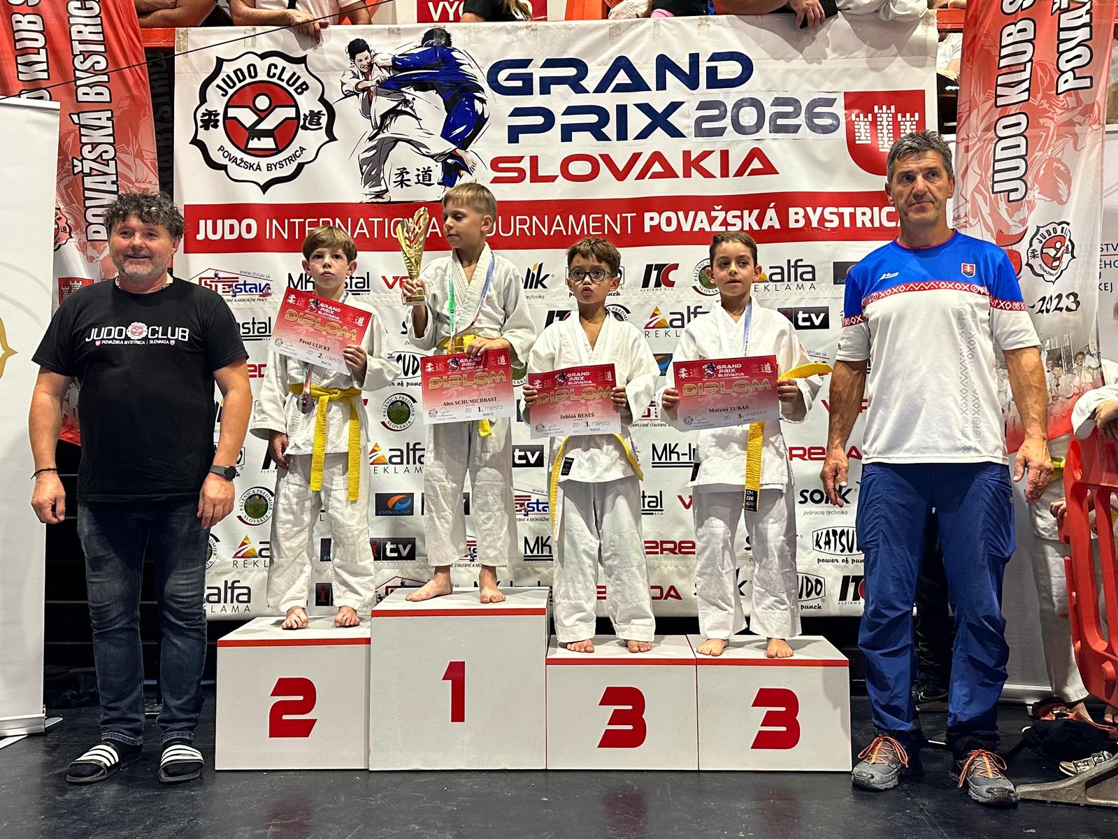 Úspěch USK Praha na Grand Prix Považská Bystrica, Slovensko