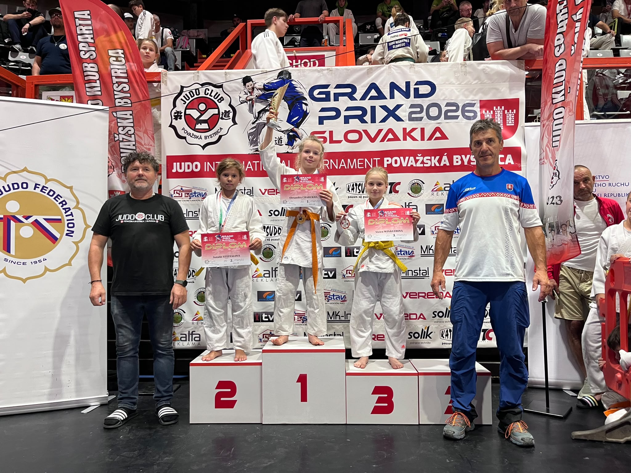 Úspěch USK Praha na Grand Prix Považská Bystrica, Slovensko